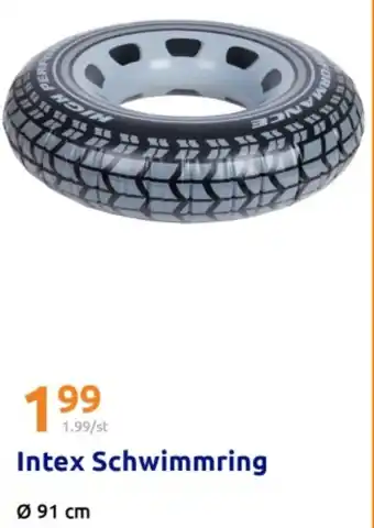 Action Intex Schwimmring Angebot