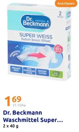 Action Dr. Beckmann Angebot