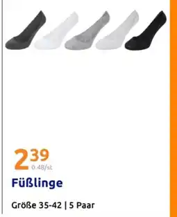 Action Fusslinge Angebot