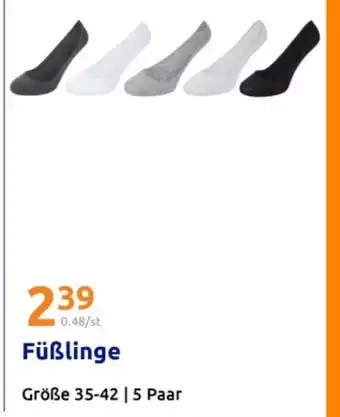 Action Fusslinge Angebot