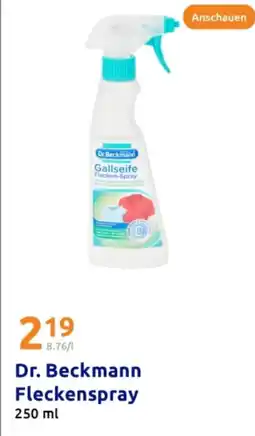 Action Dr. Beckmann Fleckenspray Angebot