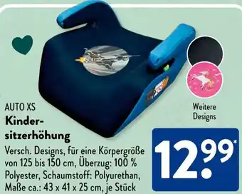 Aldi Süd AUTO XS Kindersitzerhöhung Angebot