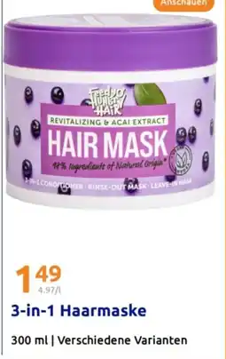 Action 3-in-1 Haarmaske Angebot