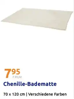Action Chenille-Badematte Angebot