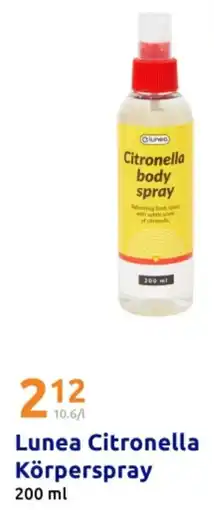 Action Lunea Citronella Körperspray Angebot