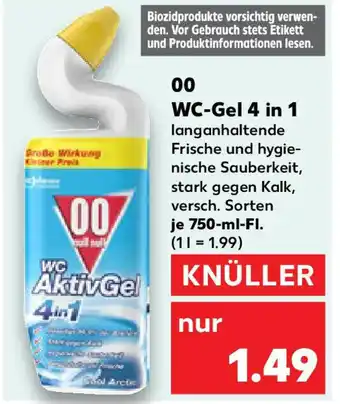 Kaufland 00 WC-Gel 4 in 1 Angebot