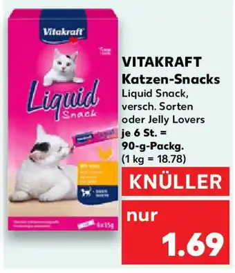 Kaufland VITAKRAFT Katzen-Snacks Angebot