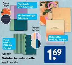 Aldi Süd EXPERTIZ Notizbücher oder -hefte Angebot