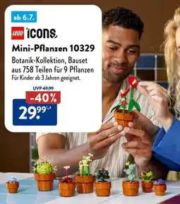 Aldi Süd LEGO Icons Mini-Pflanzen 10329 Angebot