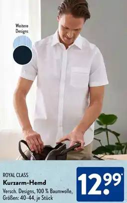Aldi Süd ROYAL CLASS Kurzarm-Hemd Angebot