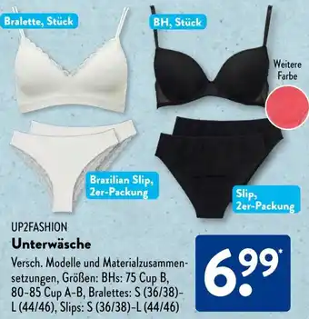 Aldi Süd UP2FASHION Unterwäsche Angebot