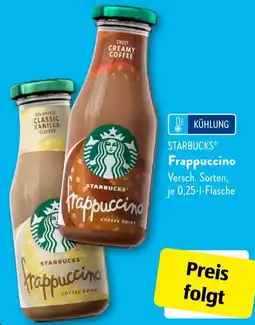 Aldi Süd STARBUCKS Frappuccino Angebot