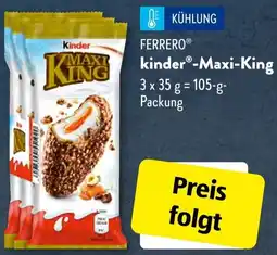 Aldi Süd FERRERO kinder Maxi-King Angebot