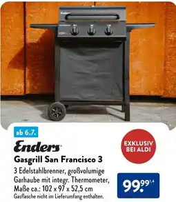 Aldi Süd Enders Gasgrill San Francisco 3 Angebot