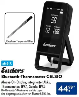Aldi Süd Enders Bluetooth-Thermometer CELSIO Angebot