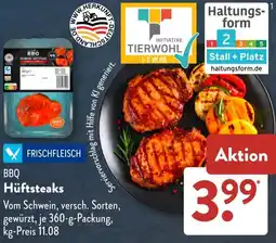 Aldi Süd BBQ Hüftsteaks Angebot