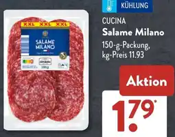 Aldi Süd CUCINA Salame Milano Angebot