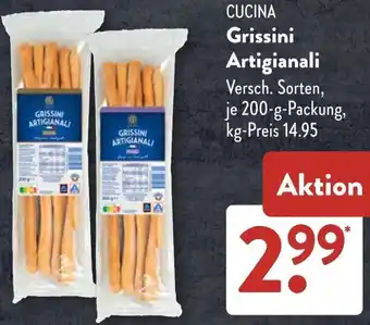 Aldi Süd CUCINA Grissini Artigianali Angebot
