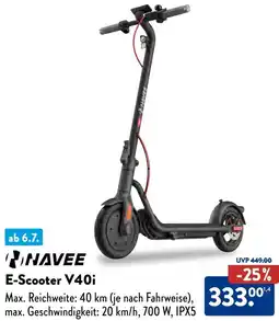 Aldi Süd NAVEE E-Scooter V40i Angebot