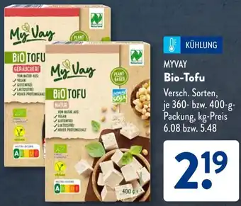 Aldi Süd MYVAY Bio-Tofu Angebot