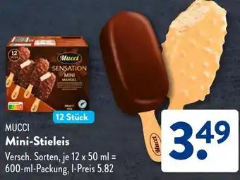 Aldi Süd MUCCI Mini-Stieleis Angebot