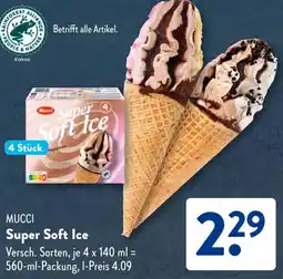 Aldi Süd MUCCI Super Soft Ice Angebot