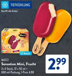 Aldi Süd MUCCI Sensation Mini, Frucht Angebot