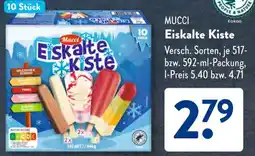 Aldi Süd MUCCI Eiskalte Kiste Angebot