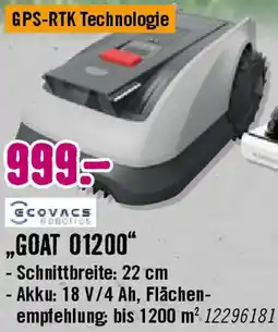 Hornbach Ecovacs Mähroboter „GOAT 01200“ Angebot