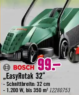 Hornbach BOSCH Elektro-Rasenmäher ,,EasyRotak 32" Angebot