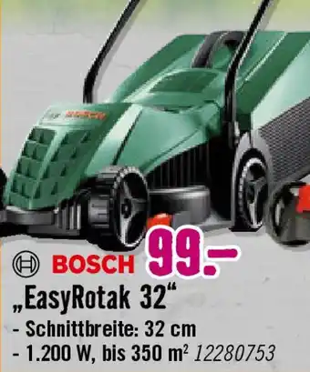 Hornbach BOSCH Elektro-Rasenmäher ,,EasyRotak 32" Angebot