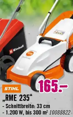 Hornbach STIHL Elektro-Rasenmäher ,,RME 235" Angebot