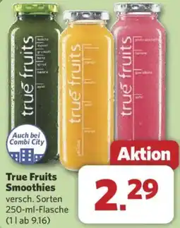 Combi True Fruits Smoothies Angebot