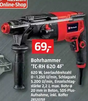 Bauhaus Einhell bohrhammer Angebot