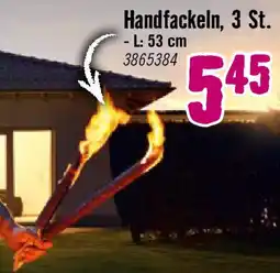 Hornbach Handfackeln, 3 St. Angebot