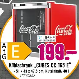 Hornbach Kühlschrank ,,CUBES CC 165 E“ Angebot