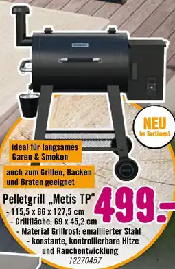 Hornbach Pelletgrill ,,Metis TP" Angebot