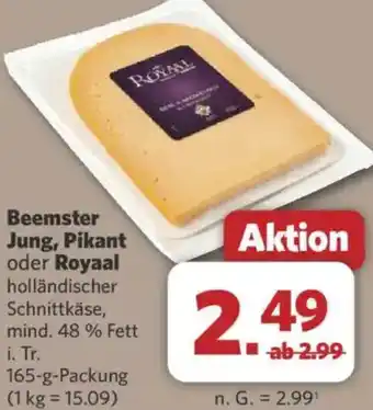 Combi Beemster Jung, Pikant oder Royaal Angebot