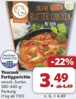 Combi Youcook Fertiggerichte Angebot
