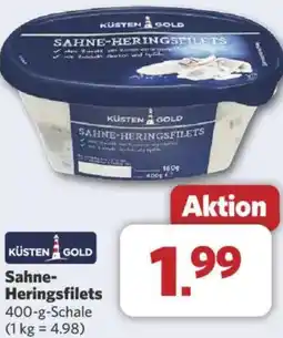 Combi KÜSTEN GOLD Sahne Heringsfilets Angebot