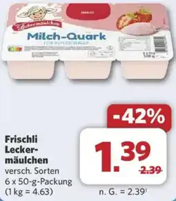 Combi Frischli Leckermäulchen Angebot