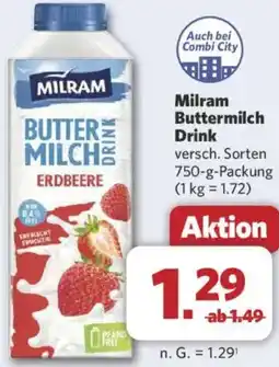 Combi Milram Buttermilch Drink Angebot