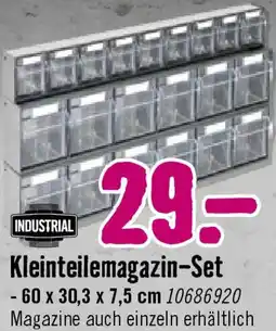 Hornbach INDUSTRIAL Kleinteilemagazin-Set Angebot