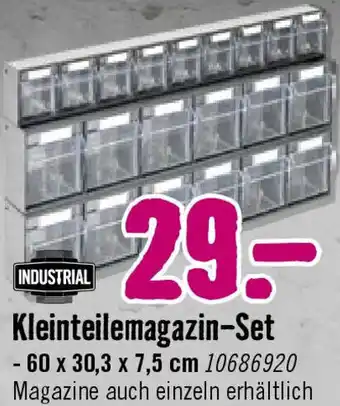 Hornbach INDUSTRIAL Kleinteilemagazin-Set Angebot
