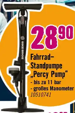 Hornbach Fahrrad Standpumpe „Percy Pump" Angebot