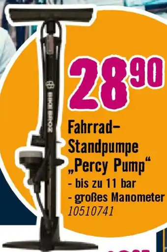 Hornbach Fahrrad Standpumpe „Percy Pump" Angebot