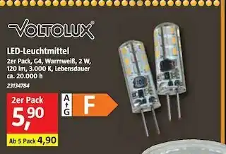 Bauhaus Voltolux led-leuchtmittel Angebot