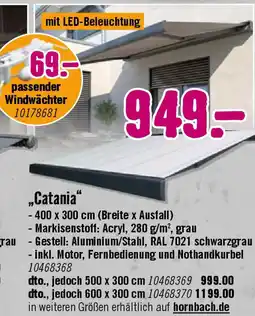 Hornbach Kassettenmarkisen „Catania“ Angebot