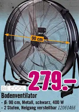 Hornbach BE COOL Bodenventilator Angebot