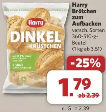 Combi Harry Brötchen zum Aufbacken Angebot